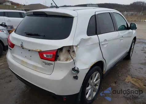 2015 Mitsubishi Outlander Sport Es из США, поврежденный, VIN 4A4AR3AU5FE037188